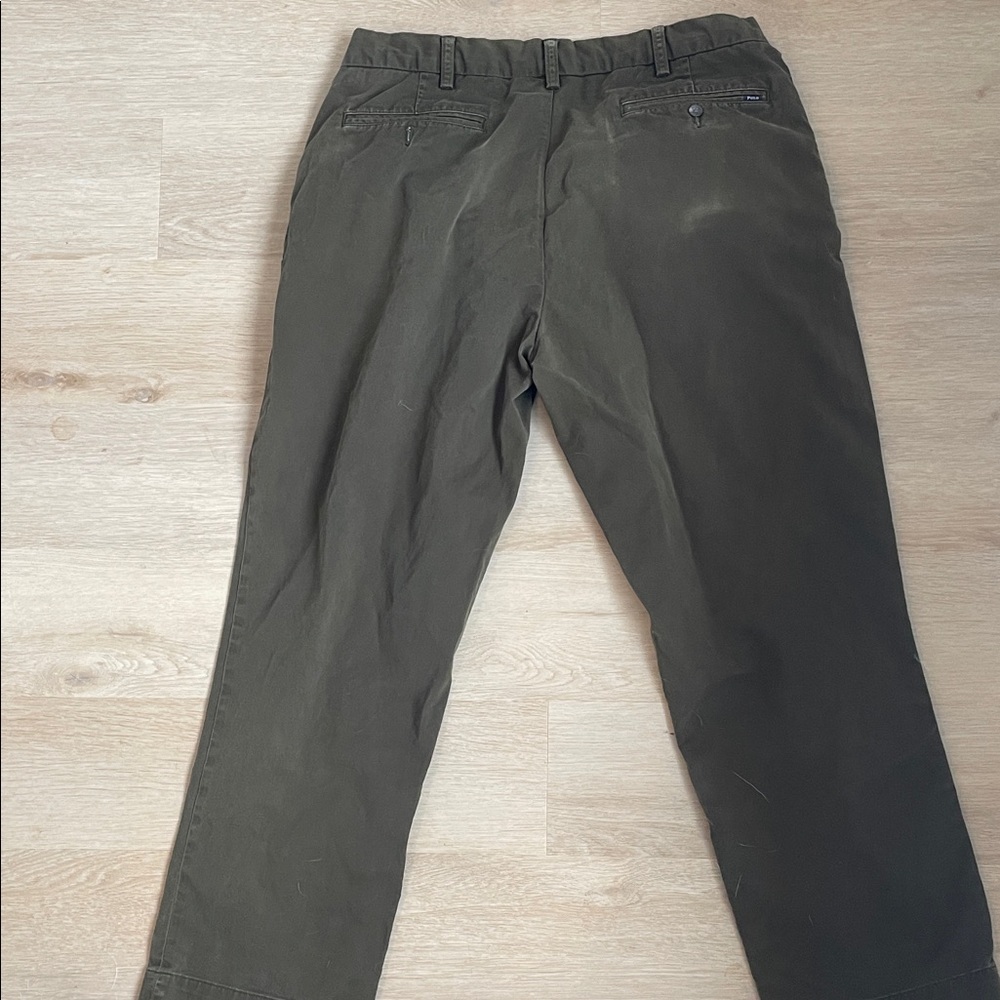 Polo by Ralph Lauren Men's Olive Chinos 35/30 - Picture 7 of 10